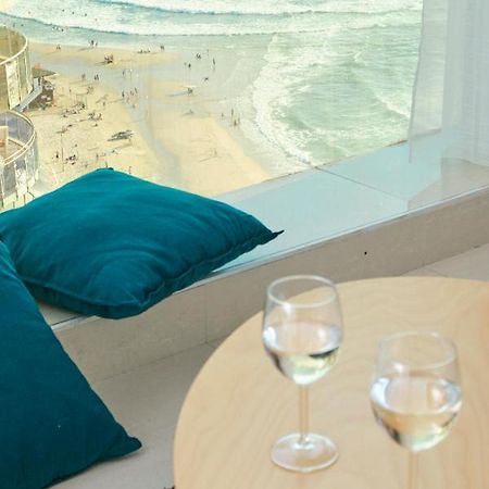 Apartamento Sunny Sea View Studio Herzelia Exterior foto